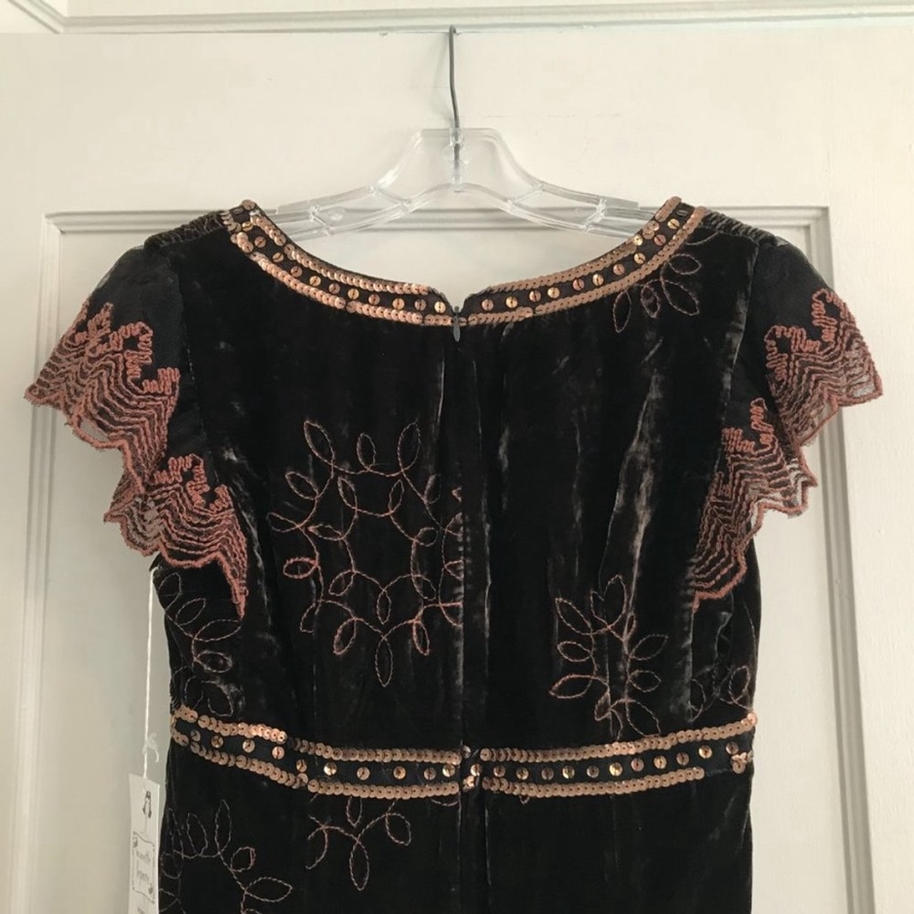 Nanette Lepore | Sequined Velvet Dress - Picture 7 of 10